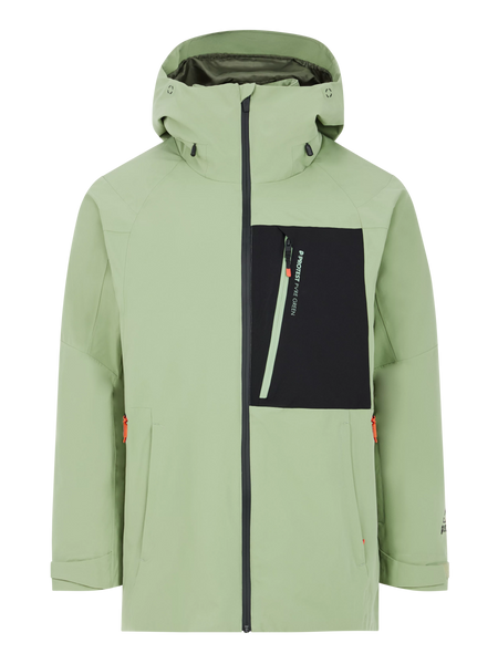 Protest Found Jacket Mens 2025 Marl Green - Elevation107