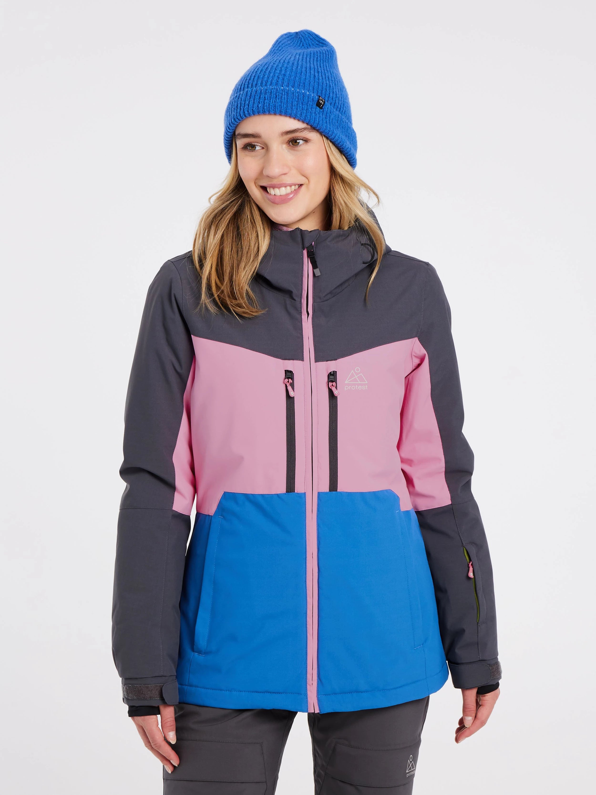 Protest Mugo Jacket Womens Horizon Blue - Elevation107