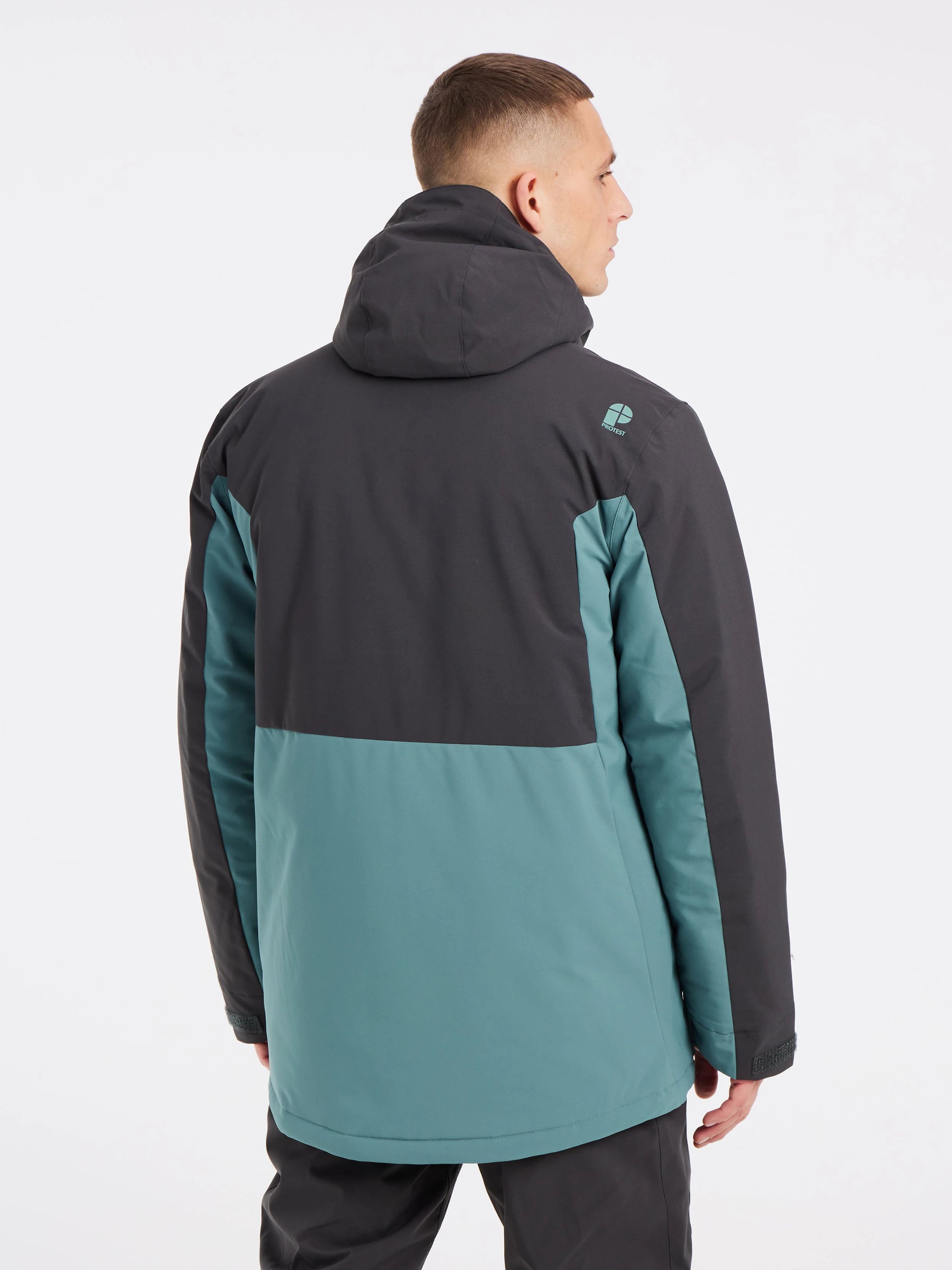 Protest Halem Anorak Jacket Mens Deep Grey - Elevation107