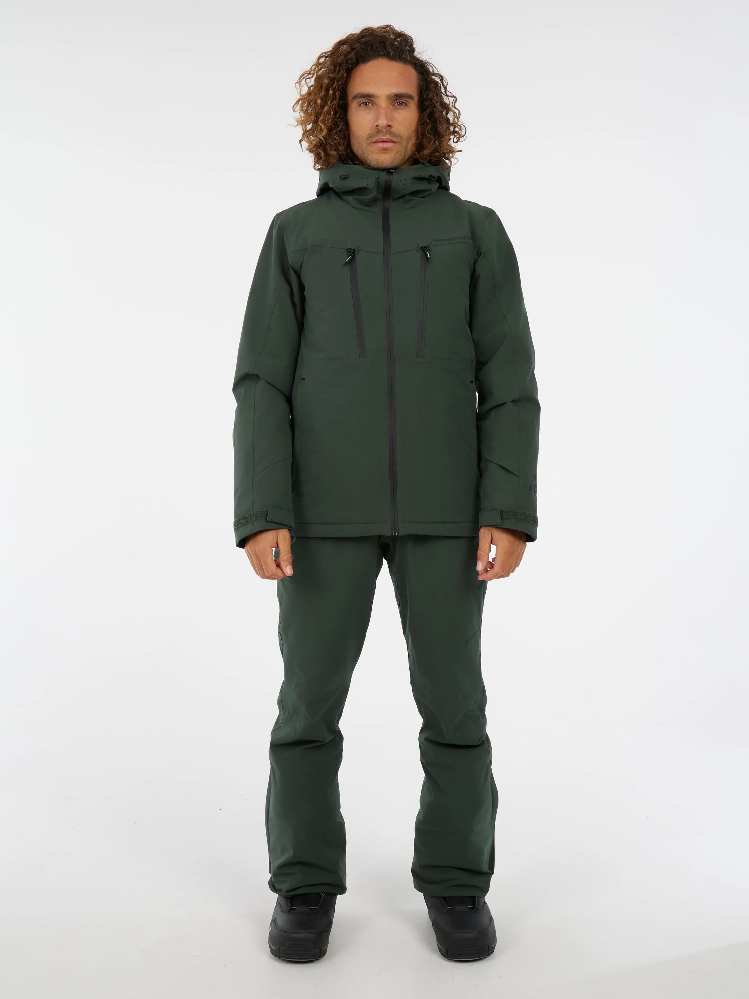 Protest Timothy Jacket Mens 2026 Kale Green - Elevation107