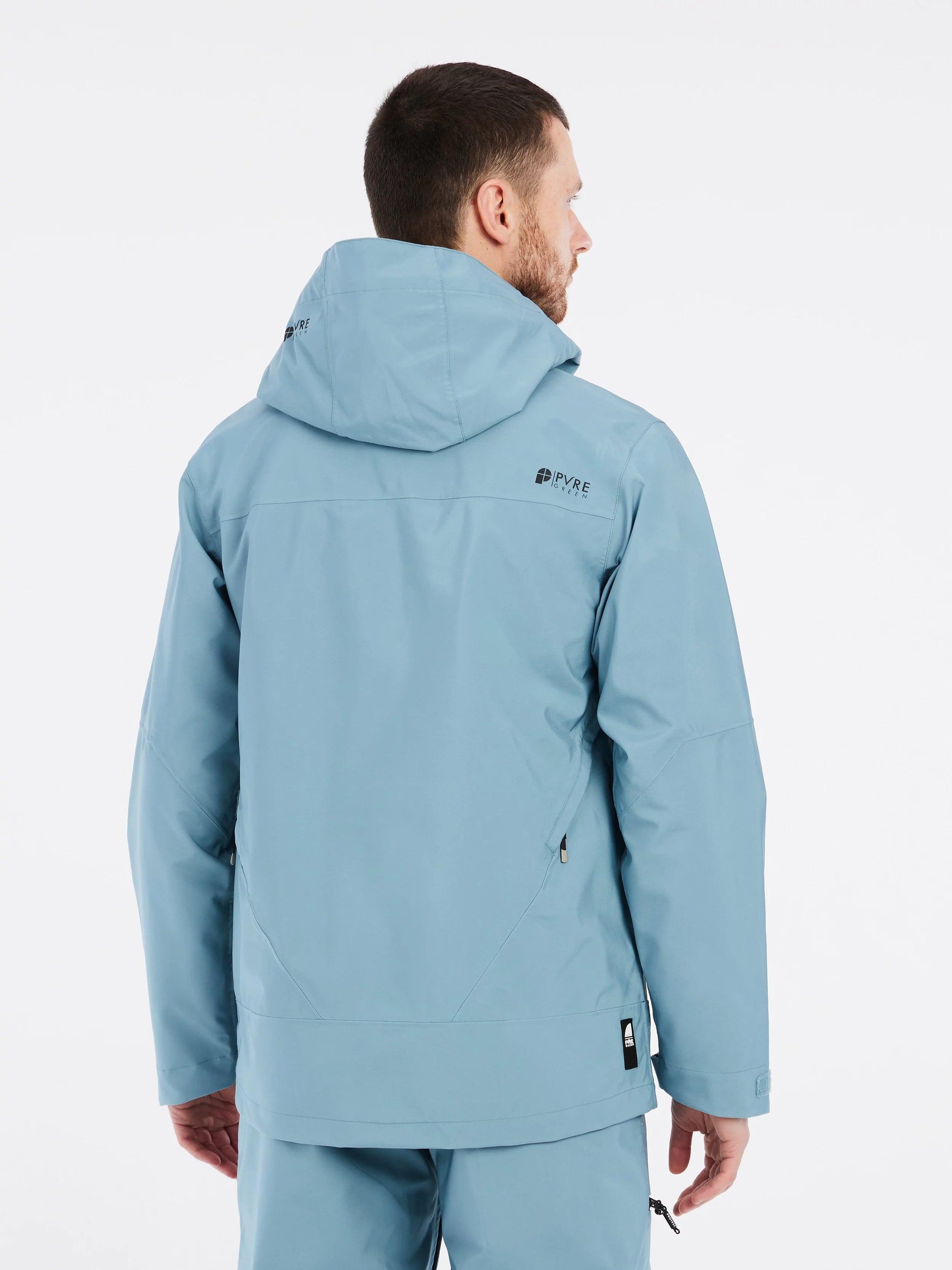Protest Abolone Jacket Mens 2025 Steel Blue - Elevation107