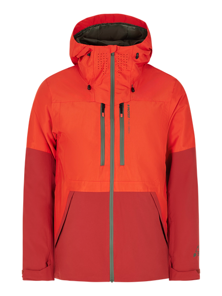 Protest Bakie Jacket Mens 2025 Burnt Orange - Elevation107