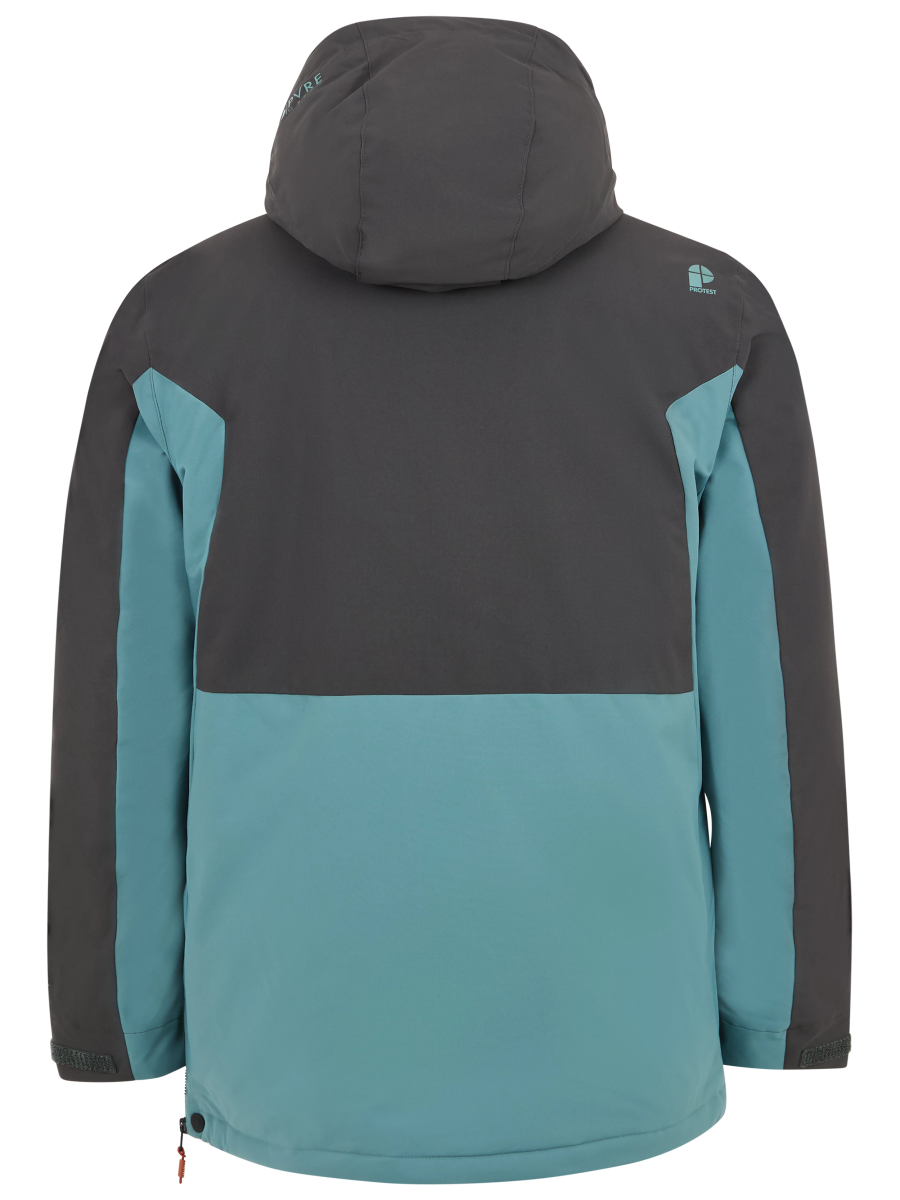 Protest Halem Anorak Jacket Mens Deep Grey - Elevation107