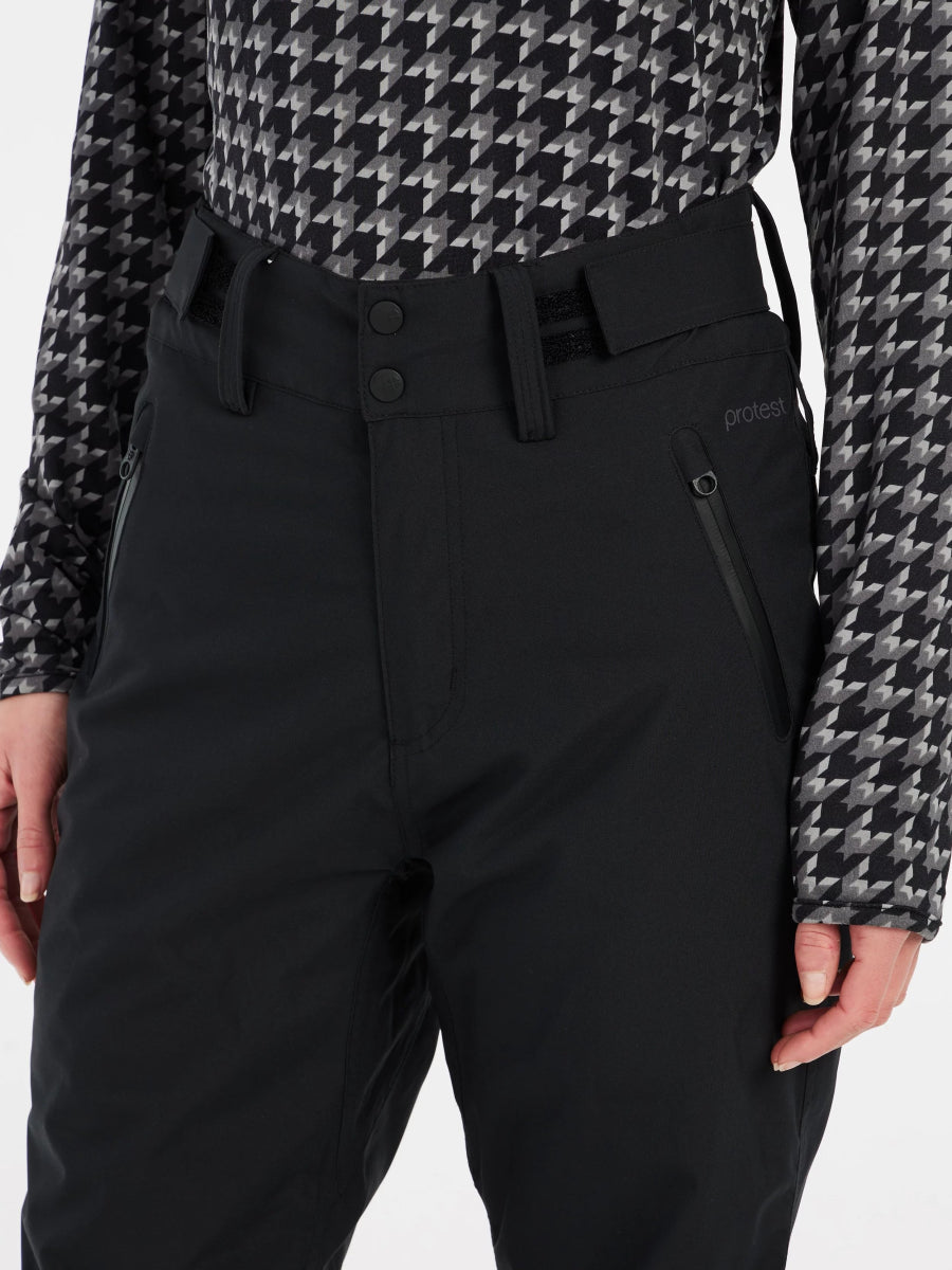 Protest Cinnamones Pants Womens 2025 Black - Elevation107