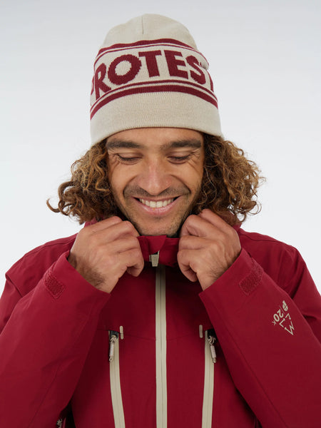 Protest Timothy Jacket Mens 2026 Velvet Red - Elevation107