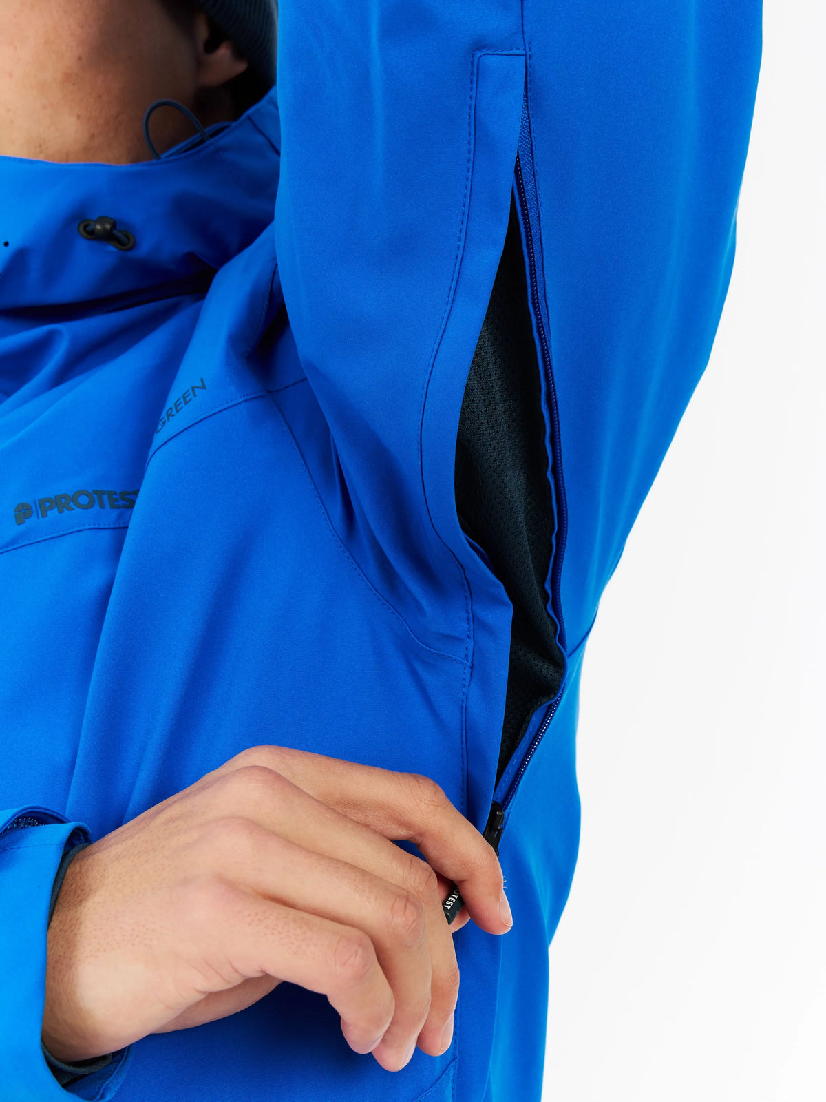 Protest Timothy Jacket Mens 2026 Vibrant Blue - Elevation107