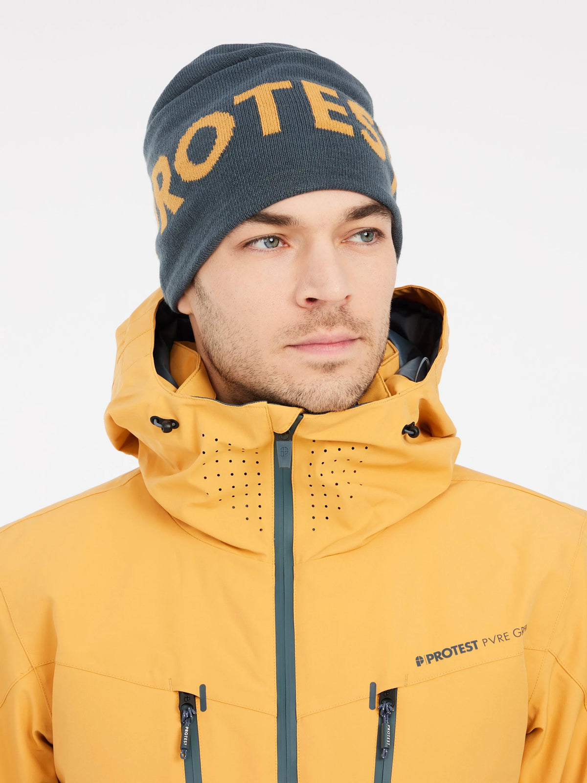 Protest Timothy Jacket Mens 2025 Cab Yellow - Elevation107