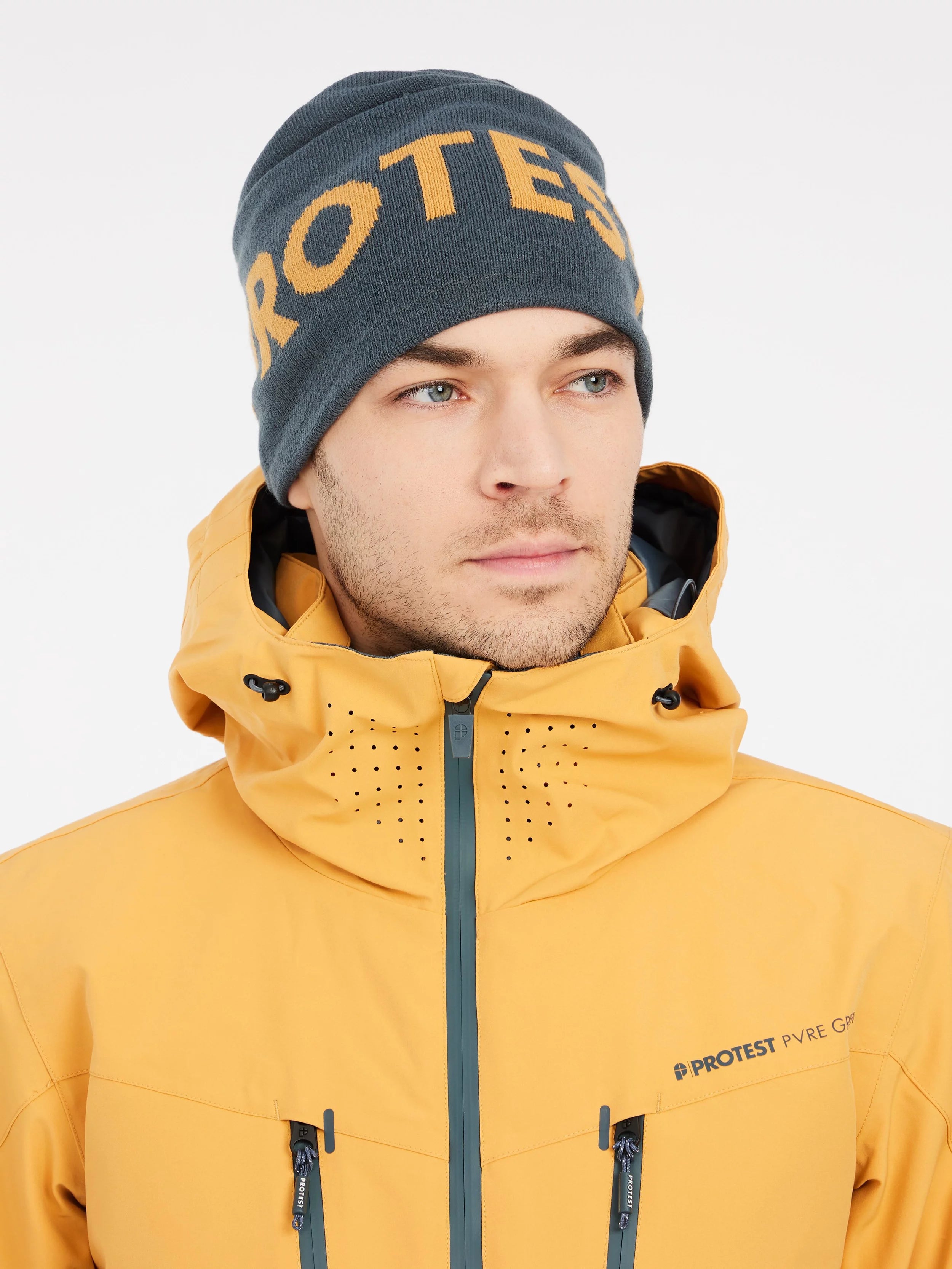 Protest Timothy Jacket Mens 2025 Cab Yellow - Elevation107