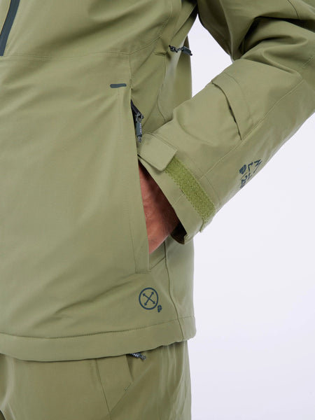 Protest Timothy Jacket Mens 2026 Herbal Green - Elevation107