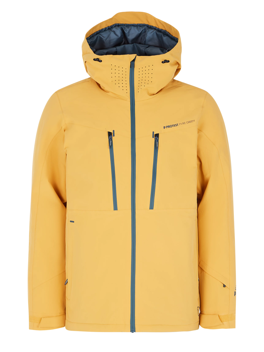 Protest Timothy Jacket Mens 2025 Cab Yellow - Elevation107