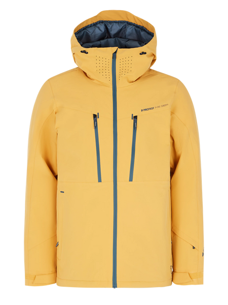 Protest Timothy Jacket Mens 2025 Cab Yellow - Elevation107