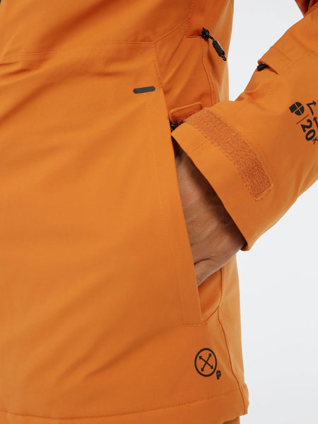 Protest Timothy Jacket Mens 2026 Caramel Yellow - Elevation107