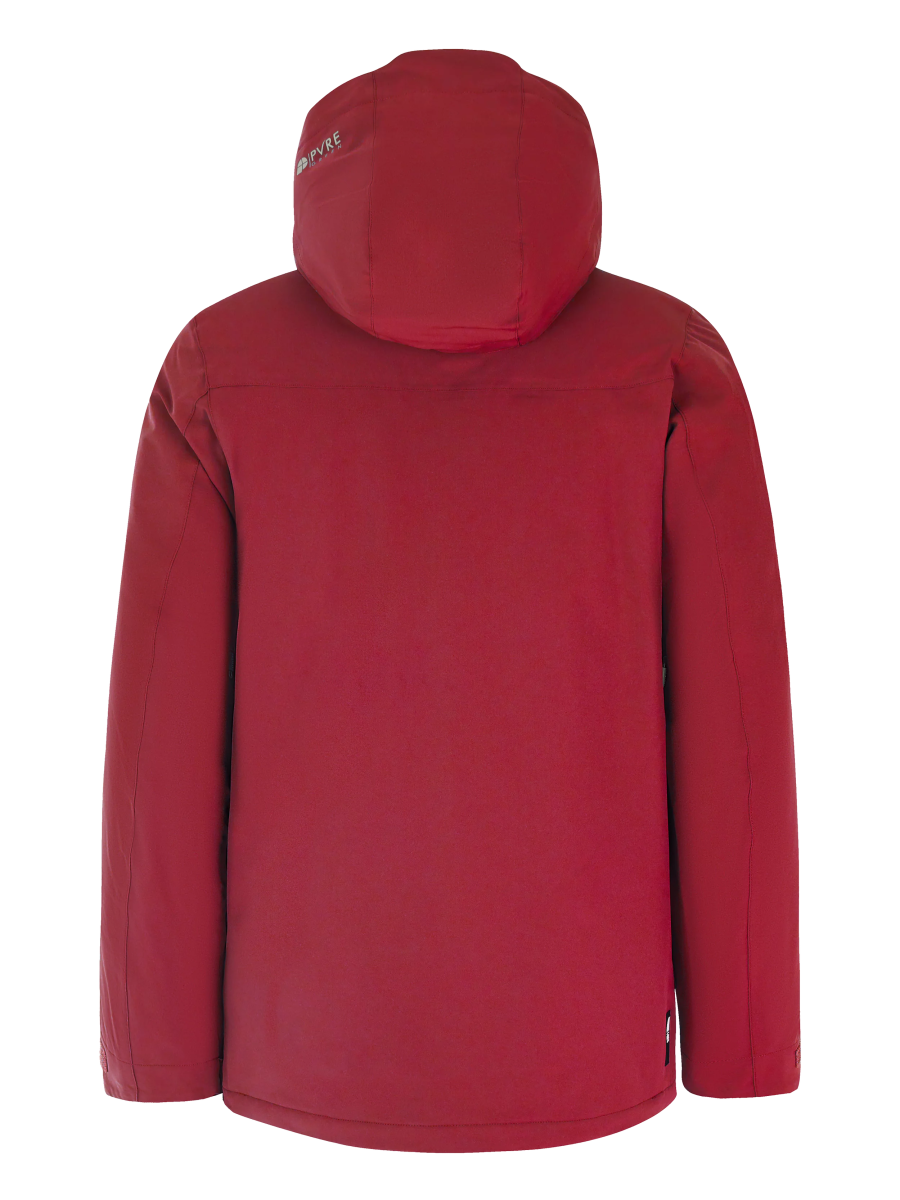 Protest Timothy Jacket Mens 2026 Velvet Red - Elevation107