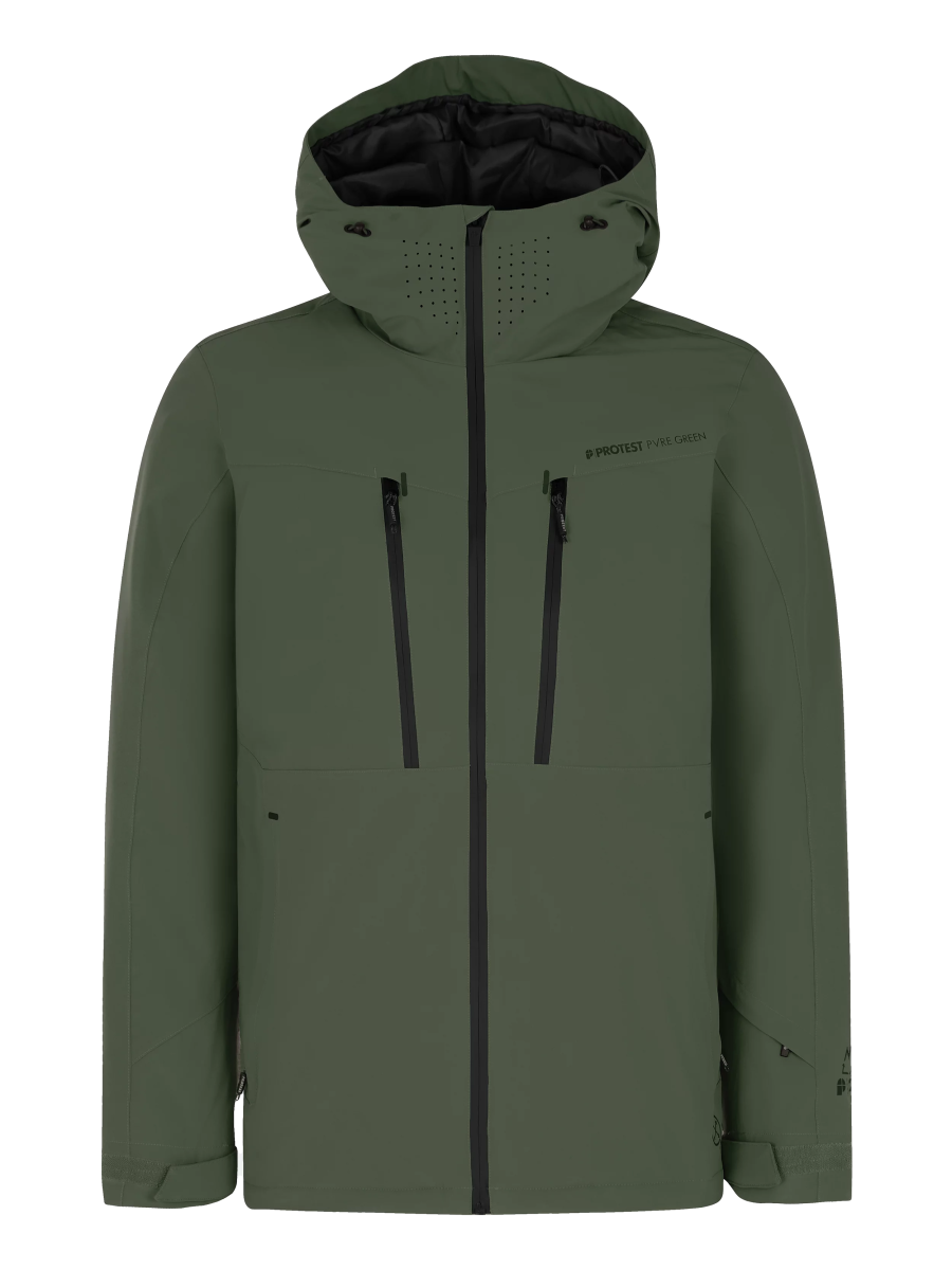 Protest Timothy Jacket Mens 2026 Kale Green - Elevation107