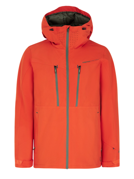 Protest Timothy Jacket Mens 2025 Burnt Orange - Elevation107