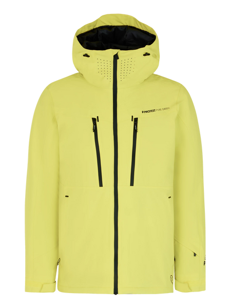 Protest Timothy Jacket Mens 2026 Lime Splash - Elevation107