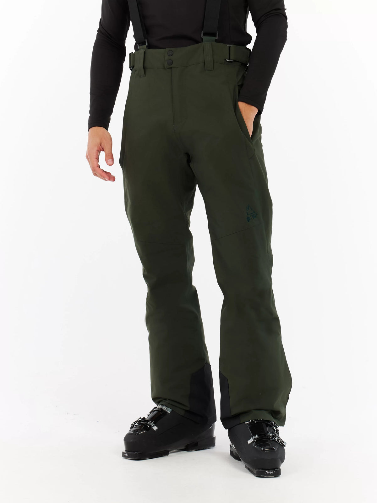 Protest Rowens Pants Mens 2026 Kale Green - Elevation107