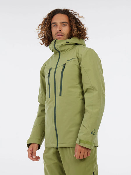 Protest Timothy Jacket Mens 2026 Herbal Green - Elevation107