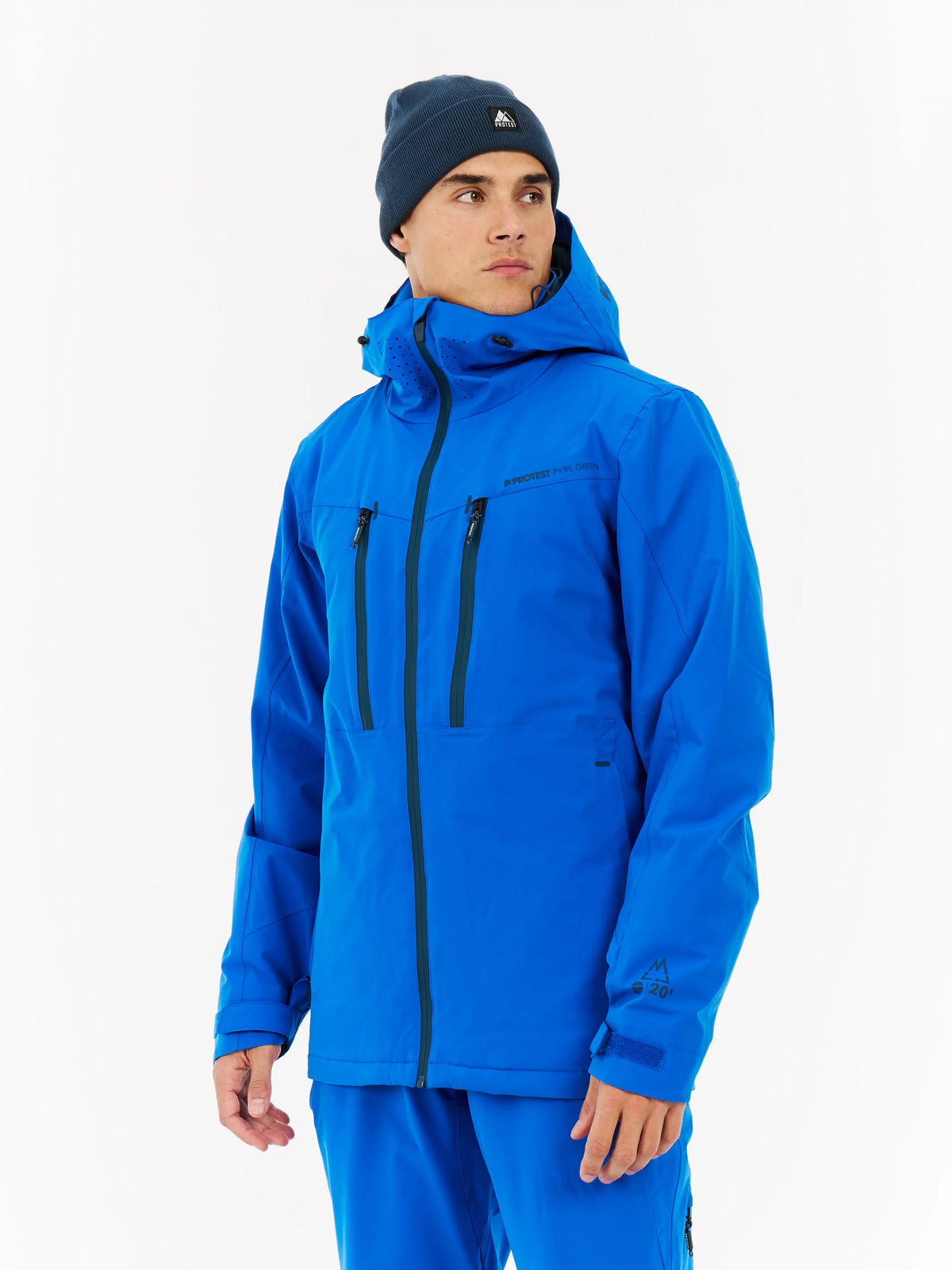 Protest Timothy Jacket Mens 2026 Vibrant Blue - Elevation107