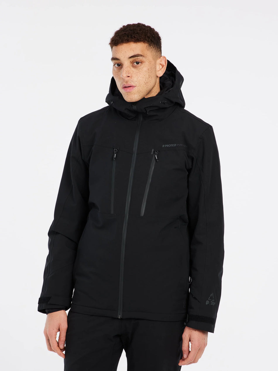 Protest Timothy Jacket Mens 2026 Black - Elevation107