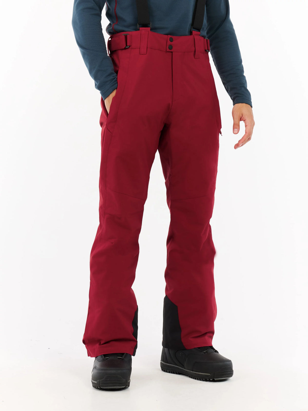 Protest Rowens Pants Mens 2026 Velvet Red - Elevation107