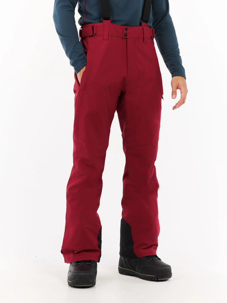 Protest Rowens Pants Mens 2026 Velvet Red - Elevation107