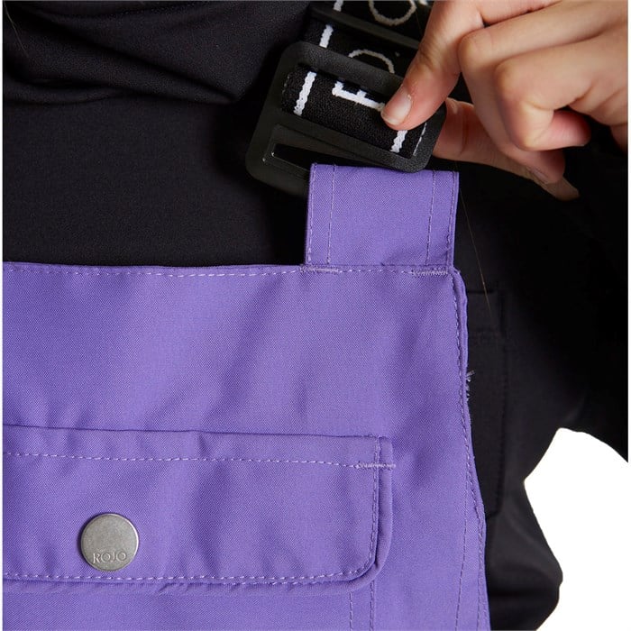 Rojo Limelight Bib Pants Girls Passion Flower - Elevation107