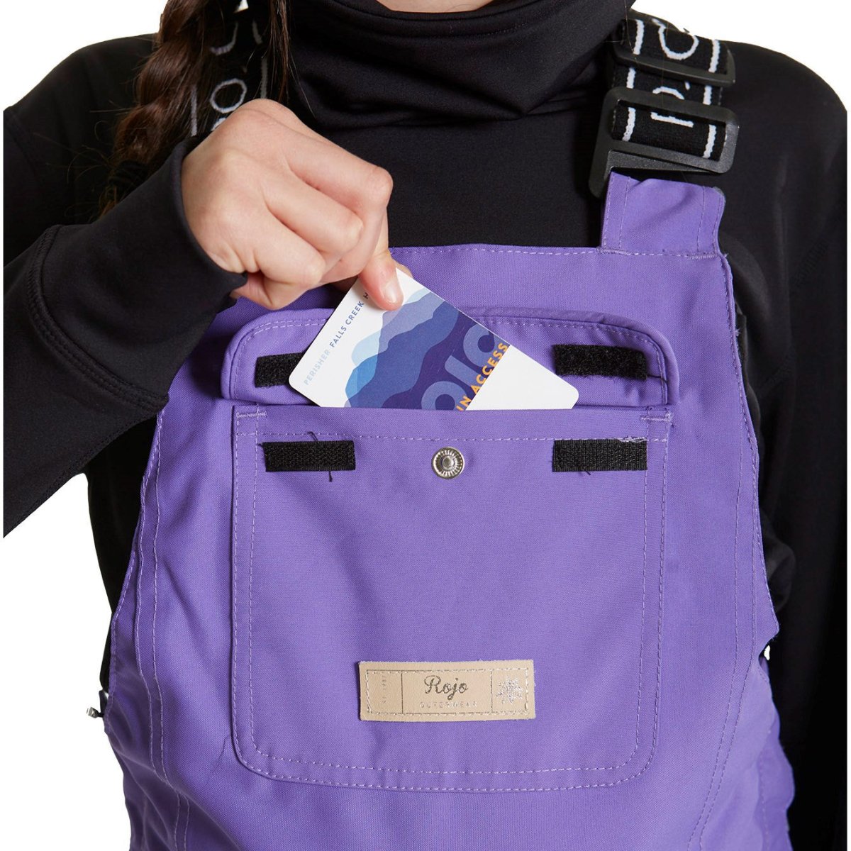 Rojo Limelight Bib Pants Girls Passion Flower - Elevation107