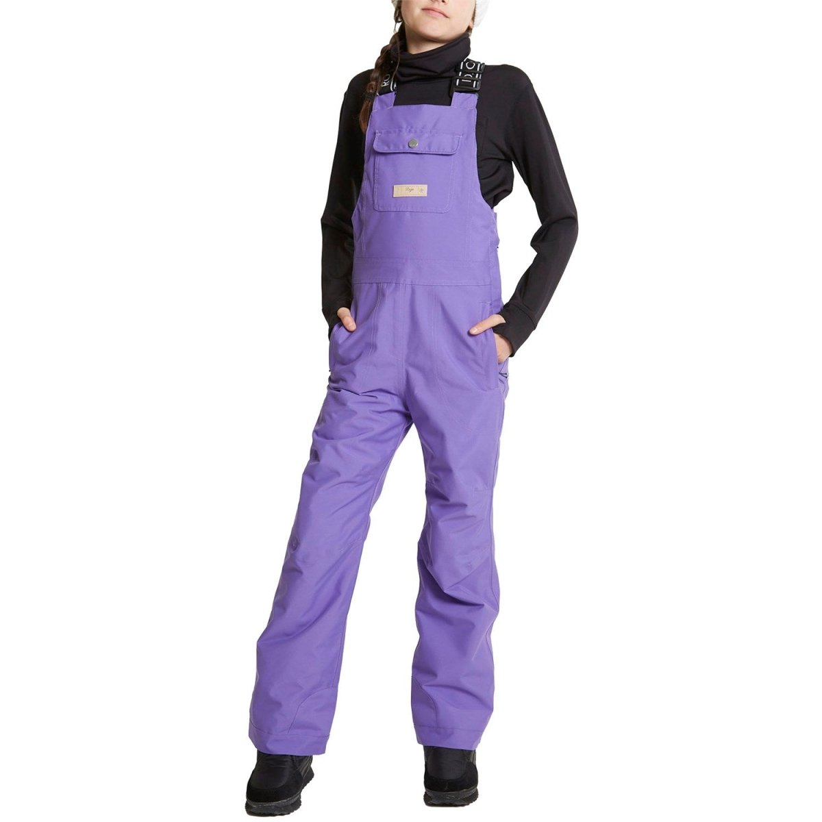 Rojo Limelight Bib Pants Girls Passion Flower - Elevation107