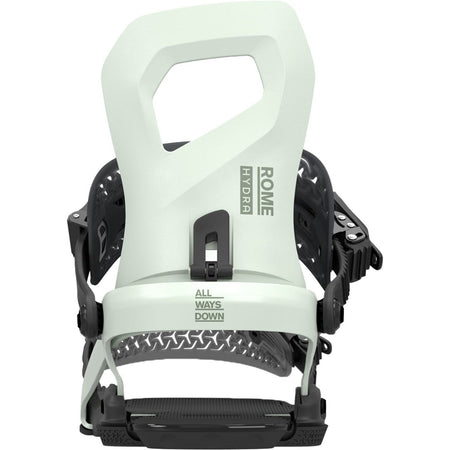 Rome Hydra AsymWrap Snowboard Bindings Womens 2026 Sage - Elevation107
