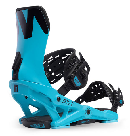 Now Select Snowboard Bindings Mens 2024 Bright Blue