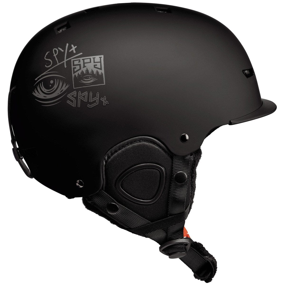 Spy Lil Galactic MIPS Kids Helmet Matte Black - Elevation107