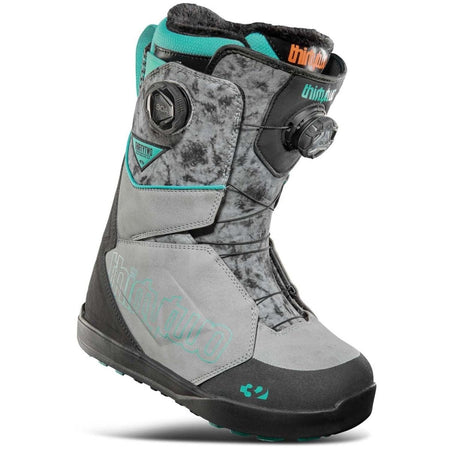 Thirtytwo Lashed Double Boa Snowboard Boots Womens 2025 Grey - Elevation107