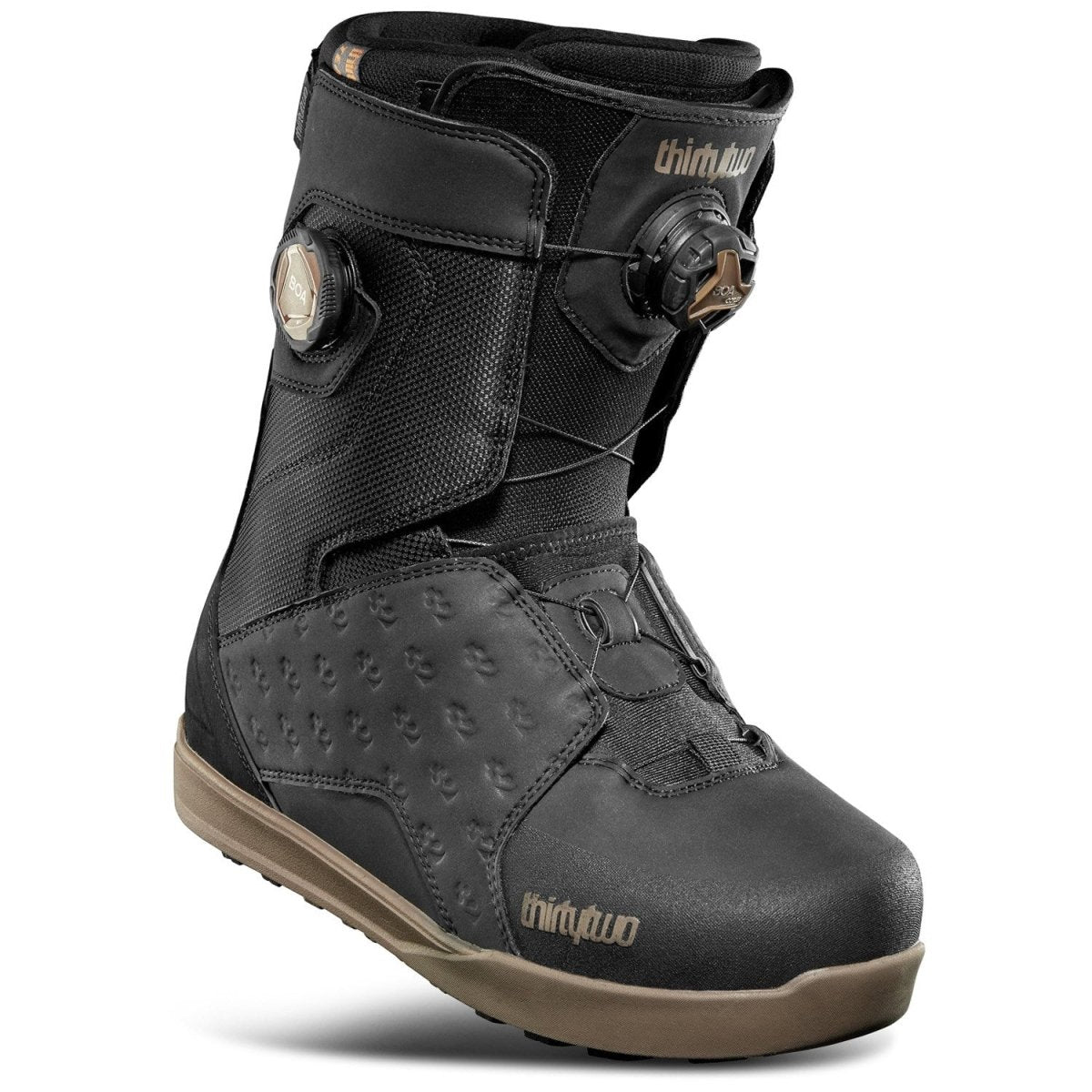 Thirtytwo Lashed Double Boa Wide Snowboard Boots Mens 2026 Black / Gum - Elevation107