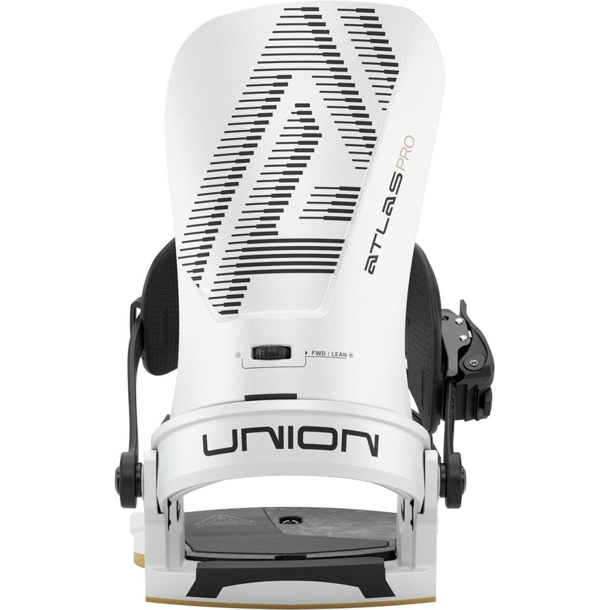 Union Atlas Pro Snowboard Bindings Mens 2026 Metallic White - Elevation107