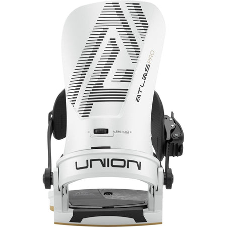 Union Atlas Pro Snowboard Bindings Mens 2026 Metallic White - Elevation107