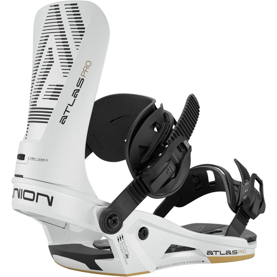 Union Atlas Pro Snowboard Bindings Mens 2026 Metallic White - Elevation107