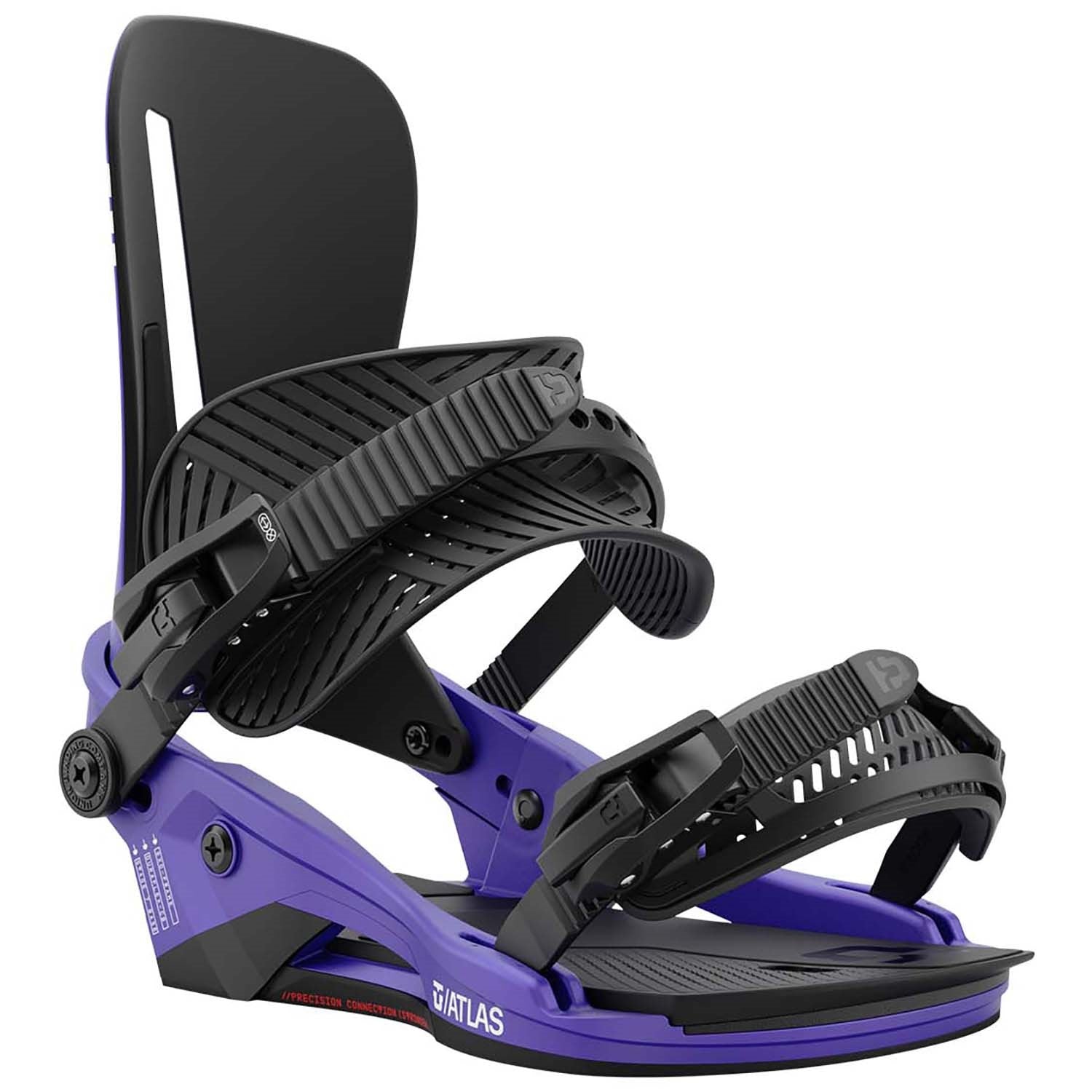 Union Atlas Snowboard Bindings Mens 2025 Metallic Purple - Elevation107