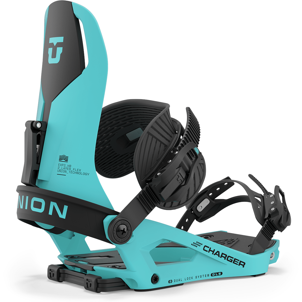 Union Charger Splitboard Bindings Mens Cyan - Elevation107