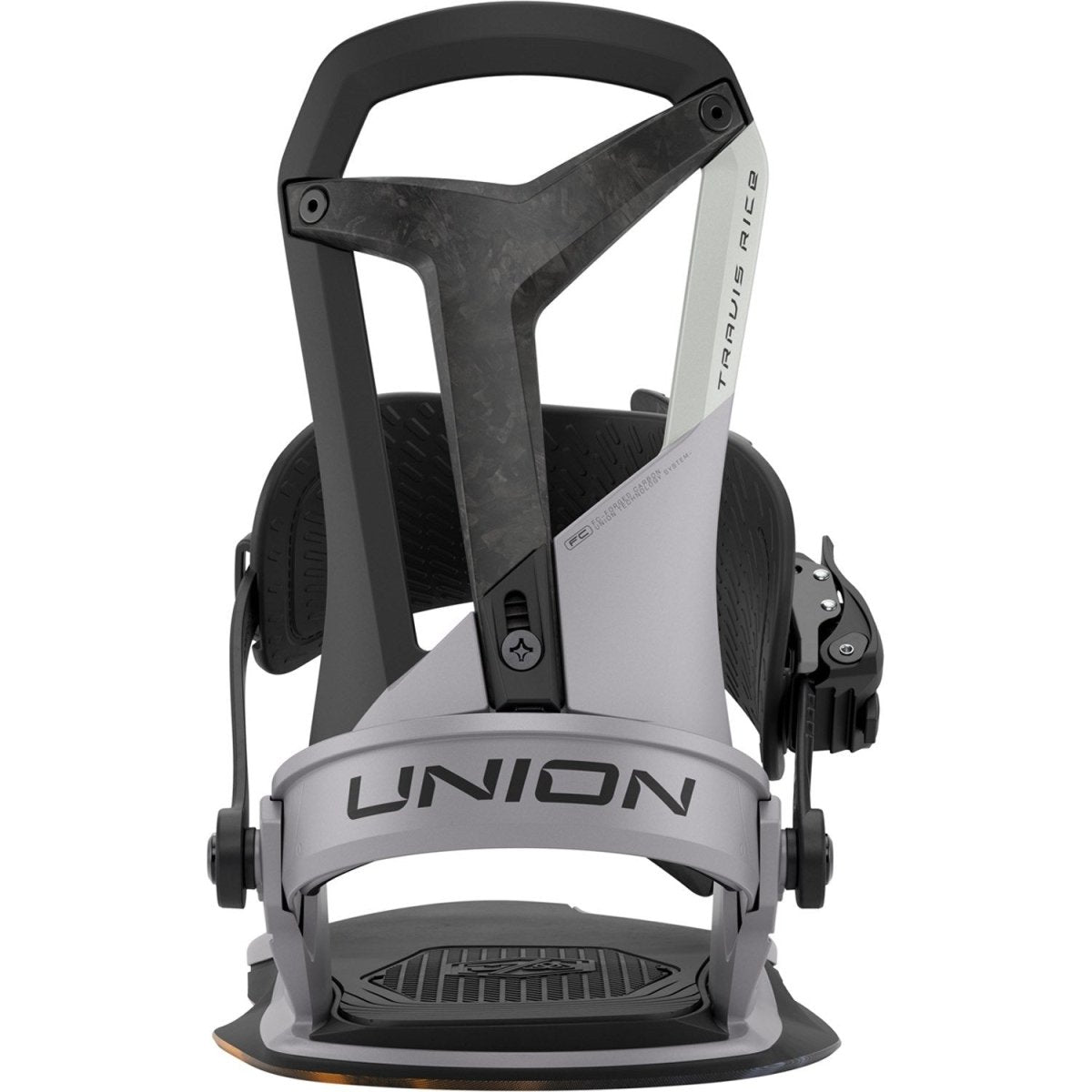Union Falcor Snowboard Bindings Mens 2026 Fossil Grey - Elevation107