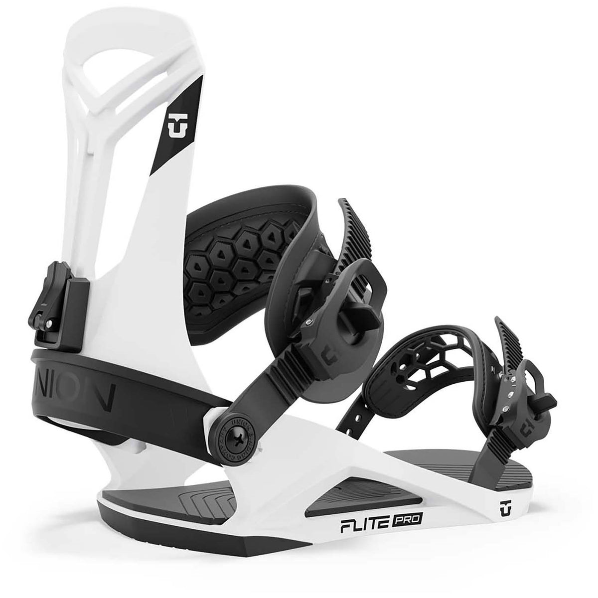 Union Flite Pro Snowboard Bindings Mens 2025 White - Elevation107