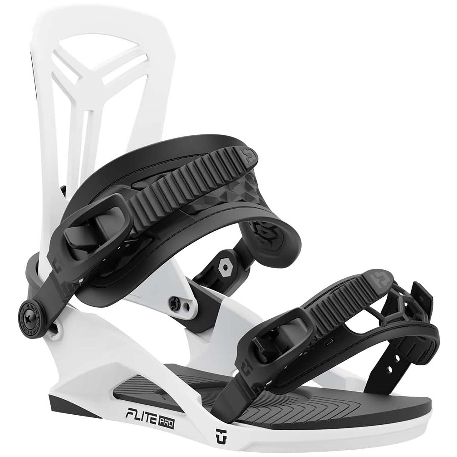 Union Flite Pro Snowboard Bindings Mens 2025 White - Elevation107
