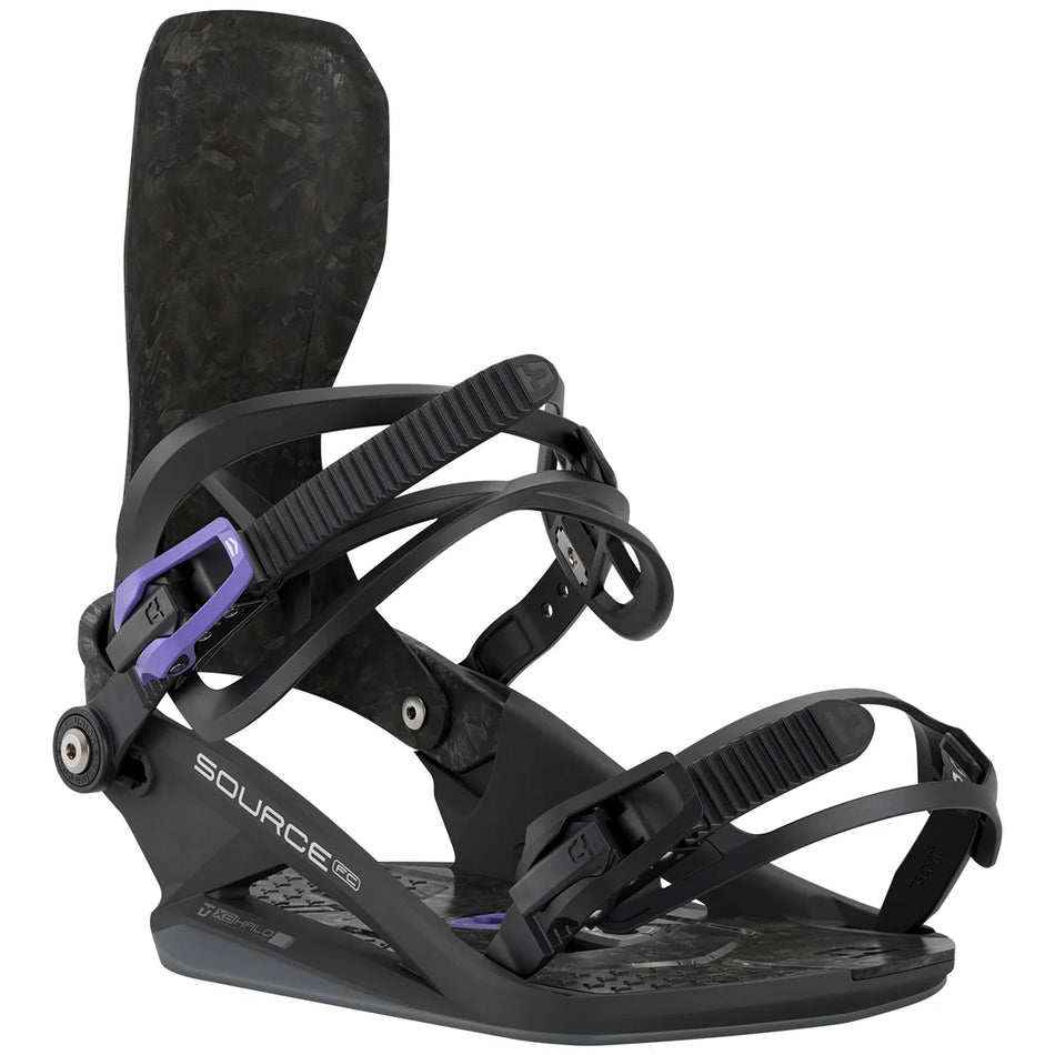 Union Source FC Snowboard Bindings Mens 2026 FC Black - Elevation107