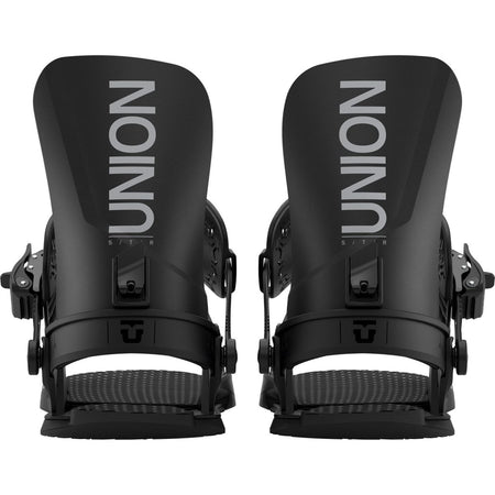Union STR Snowboard Bindings Mens 2026 Black - Elevation107