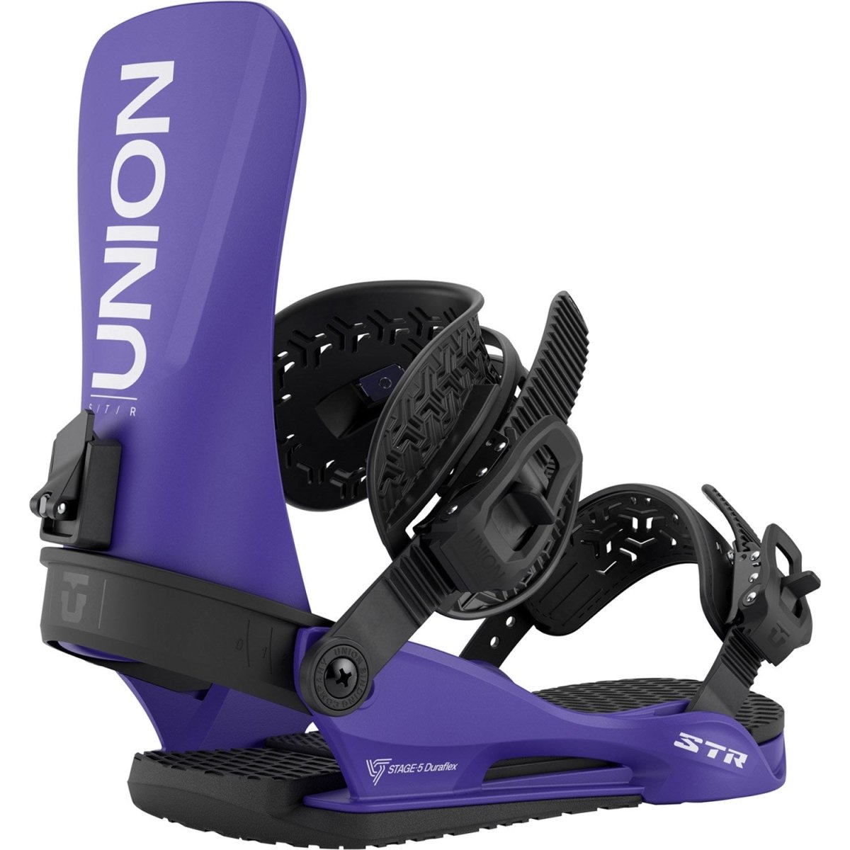Union STR Snowboard Bindings Mens 2026 Purple - Elevation107