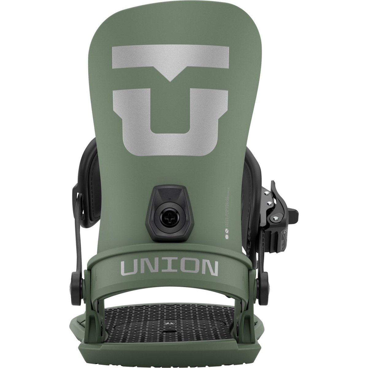 Union Strata Snowboard Bindings Mens 2026 Olive Green - Elevation107