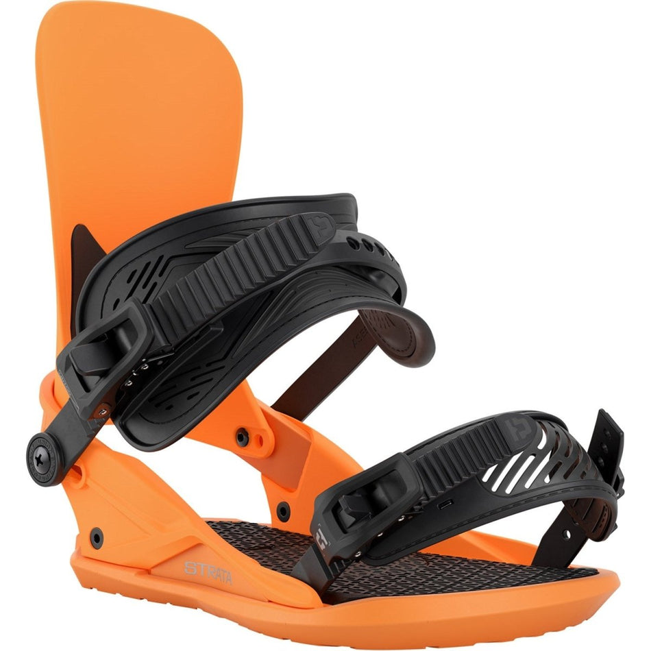Union Strata Snowboard Bindings Mens 2026 Orange - Elevation107