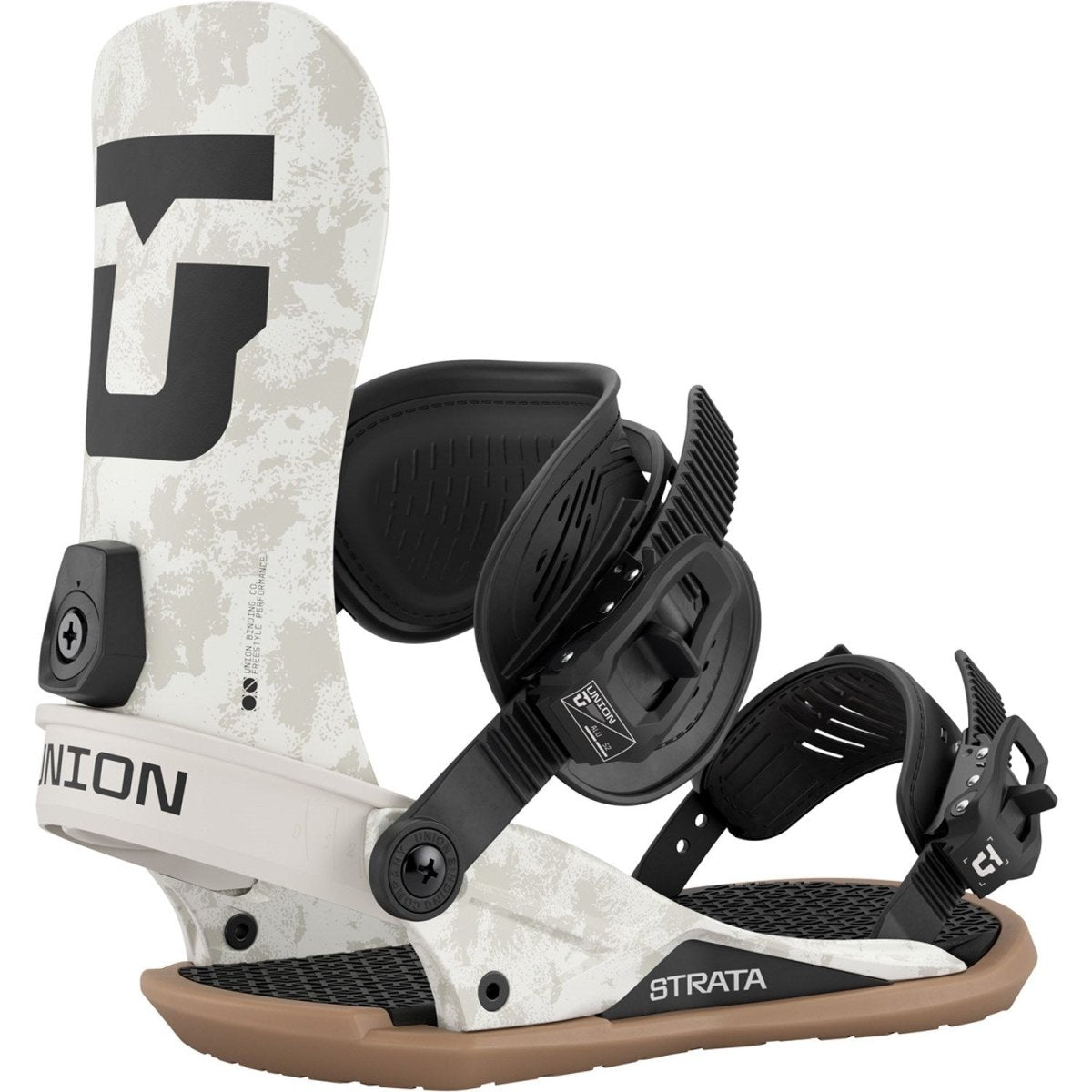 Union Strata Snowboard Bindings Mens 2026 Sand - Elevation107
