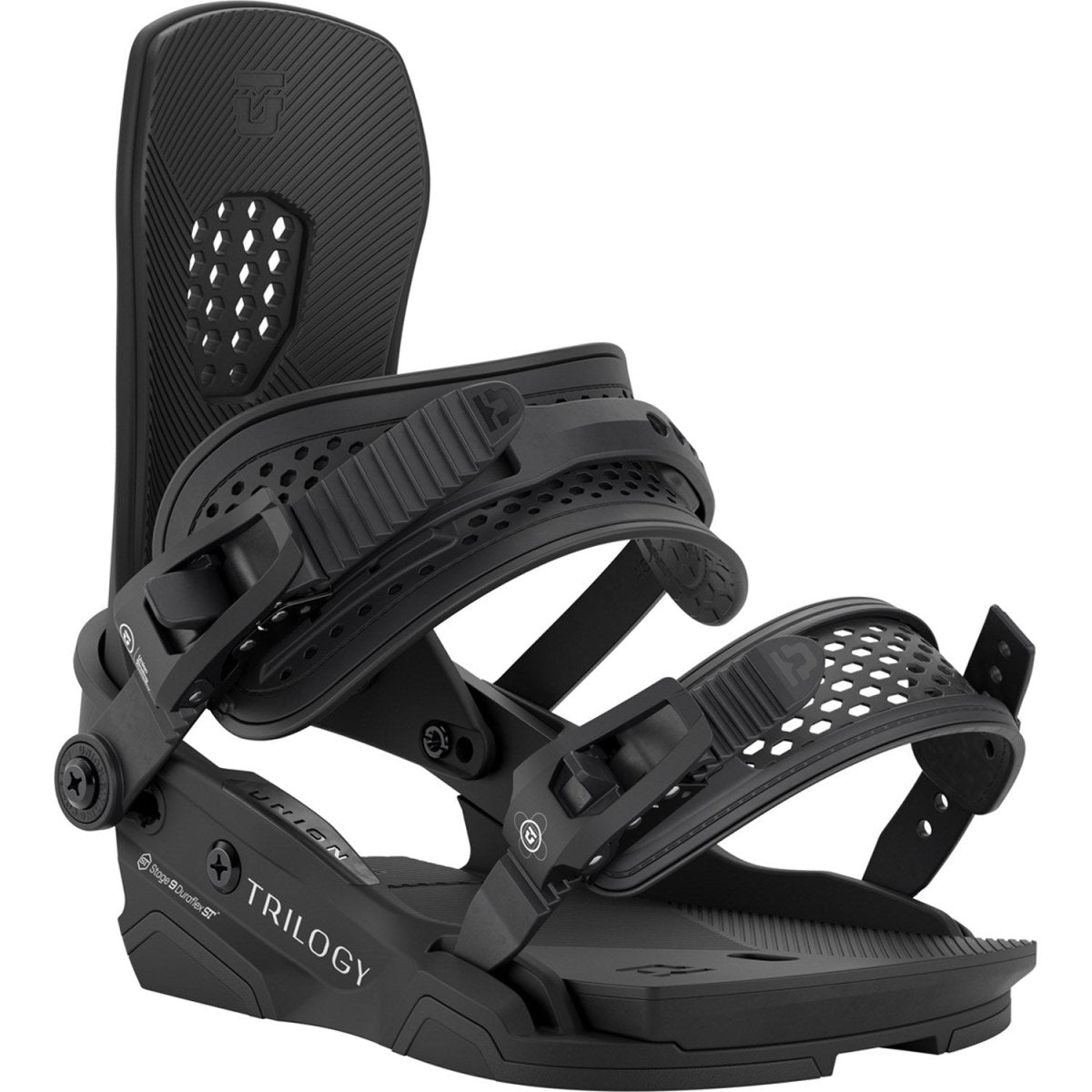 Union Trilogy Snowboard Bindings Womens 2026 Black - Elevation107