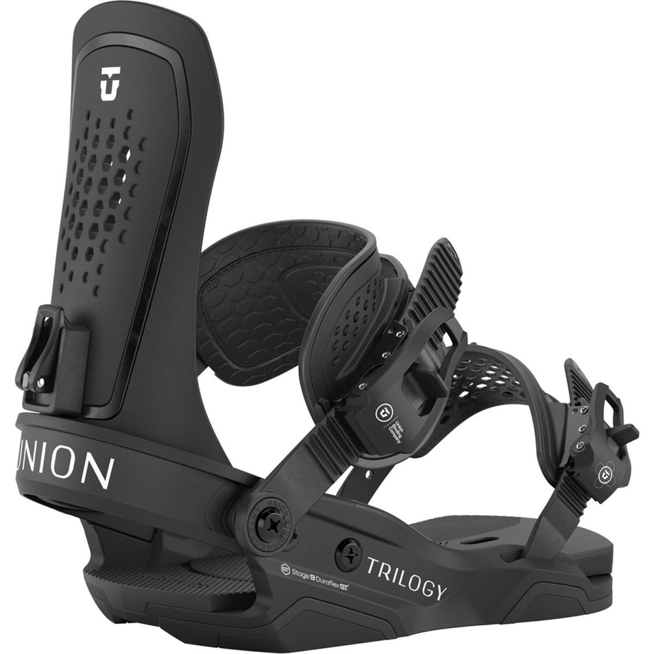 Union Trilogy Snowboard Bindings Womens 2026 Black - Elevation107